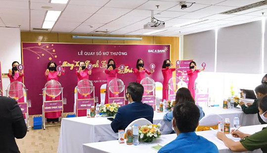 Ngân hàng Bắc Á tổ chức quay thưởng chương trình khuyến mãi mừng Xuân Canh Tý - Gửi lộc tri ân