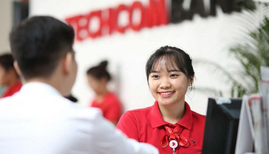 Techcombank trở thành top 2 nhà tuyển dụng được yêu thích nhất lĩnh vực tài chính - ngân hàng