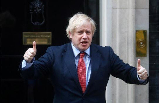 Thủ tướng Anh Boris Johnson thông báo về hệ thống cảnh báo Covid-19 5 cấp