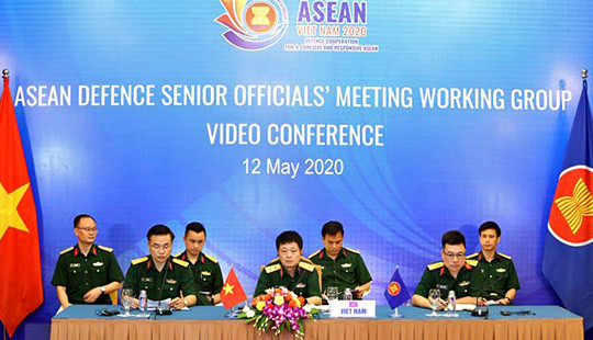 Việt Nam chủ trì Hội nghị trực tuyến Nhóm làm việc quan chức Quốc phòng cấp cao ASEAN