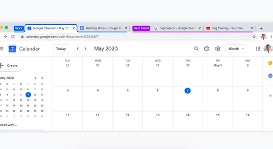 Google Chrome giới thiệu tính năng nhóm tab để sắp xếp nhiều tab
