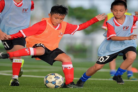 PVF tuyển sinh khóa 12, tìm kiếm tài năng bóng đá trẻ