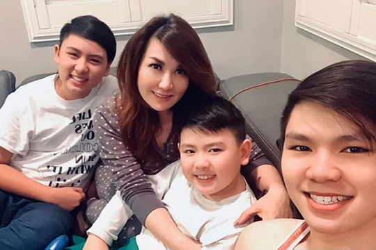 Vợ cũ Bằng Kiều tập chơi tik tok nhưng con trai lại tưởng mẹ bị thần kinh