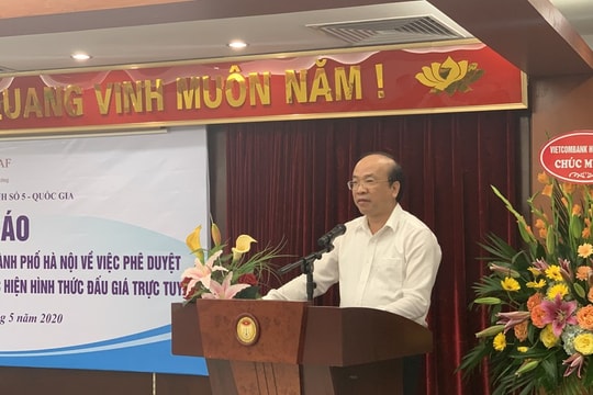 Công bố tổ chức đấu giá trực tuyến đầu tiên của cả nước