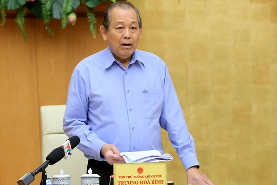 Phó Thủ tướng Thường trực: Trễ hẹn trả kết quả giải quyết, phải nêu rõ lý do và xin lỗi người dân