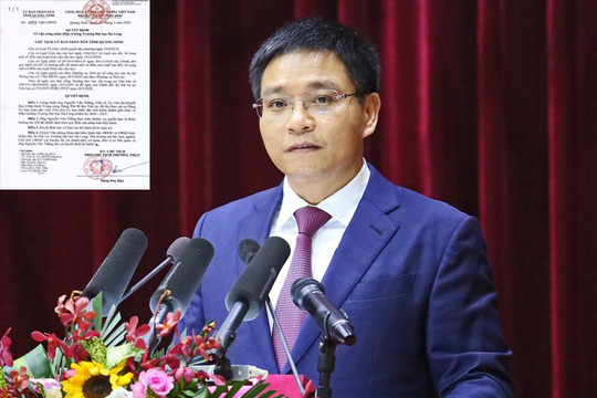 “Chủ tịch tỉnh Quảng Ninh Nguyễn Văn Thắng có nhiều công trình nghiên cứu khoa học”