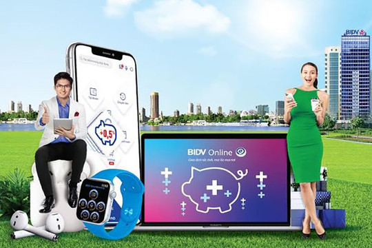 BIDV: Gửi tiền Online – Trúng liền bộ “Táo”