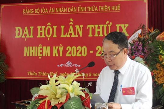 TAND tỉnh Thừa Thiên-Huế tổ chức Đại hội Đảng bộ lần thứ IX