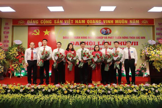 Đảng bộ Agribank Sóc Sơn tổ chức thành công đại hội điểm