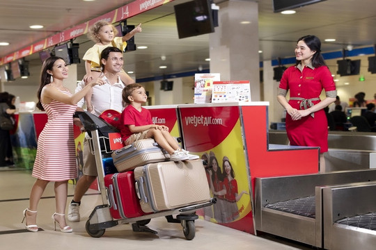 2 triệu vé giá chỉ 1.600 đồng dành tặng trẻ em và gia đình bay khắp Việt Nam