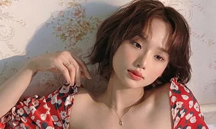 Giảm cân thành công, Miu Lê tung hình ảnh siêu nữ tính và còn hờ hững vòng một gợi cảm