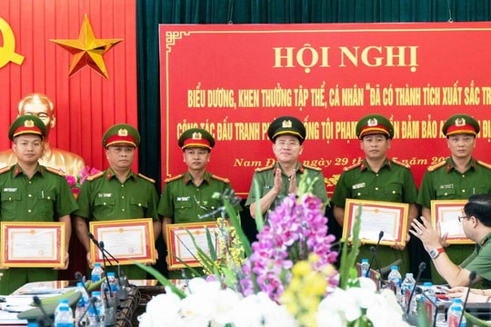Công an Nam Định đấu tranh, triệt xóa nhiều ổ nhóm tội phạm