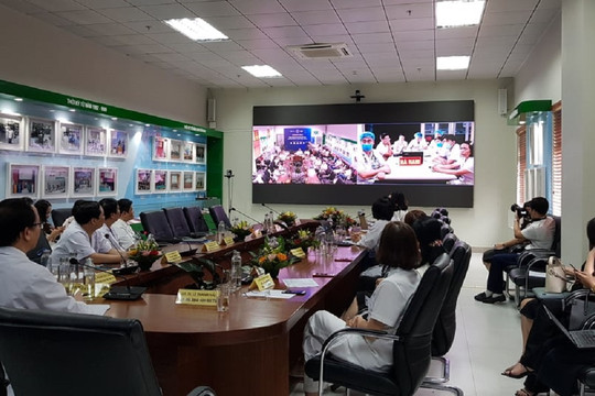 Bệnh nhi được phẫu thuật mổ tim do Bệnh viện Nhi Trung ương chẩn đoán bệnh từ xa