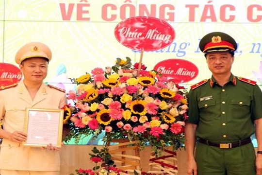 Quảng Ninh có tân Giám đốc Công an tỉnh