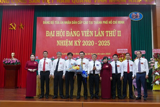 Đồng chí Trần Văn Châu giữ chức Bí thư Đảng bộ TANDCC tại TPHCM nhiệm kỳ 2020-2025
