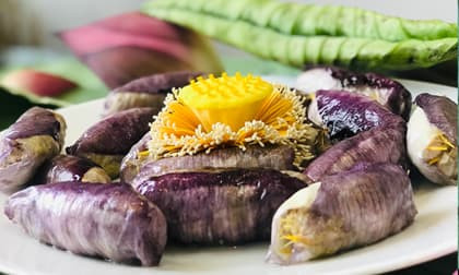 Chả cánh hoa Sen - món ngon của người Hà Nội! Bạn đã thử chưa?