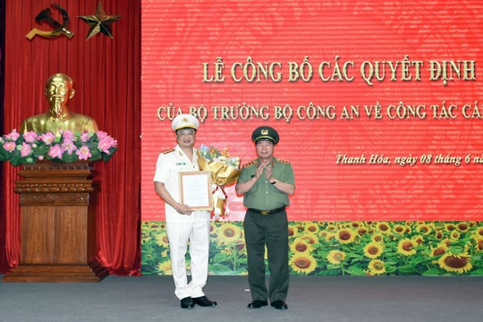 Thanh Hóa có tân Giám đốc Công an tỉnh