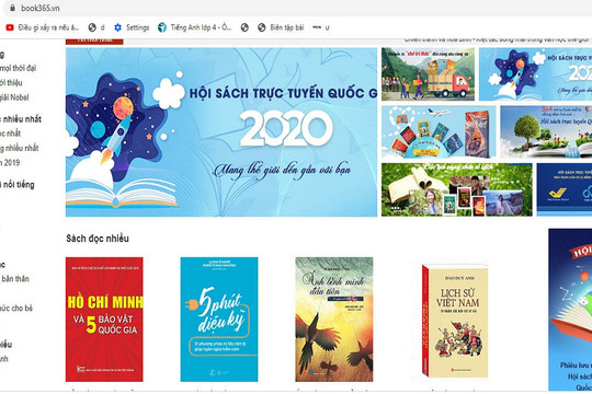 Hội sách trực tuyến quốc gia 2020: Đưa sách đến bạn đọc mọi vùng miền