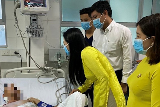Cứu bệnh nhân bị đâm thấu ngực khi tham gia bắt cướp