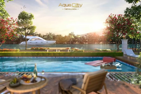 Biệt thự sinh thái ven sông Aqua City: Bản sắc thượng lưu