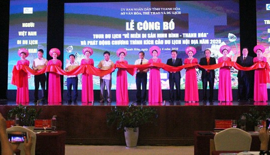 Công bố tour du lịch Về miền di sản Ninh Bình - Thanh Hoá