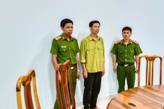 Khởi tố, bắt tạm giam một nhân viên bảo vệ rừng
