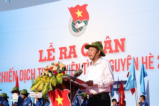 Phó Thủ tướng thường trực dự Lễ ra quân Chiến dịch Thanh niên tình nguyện hè 2020