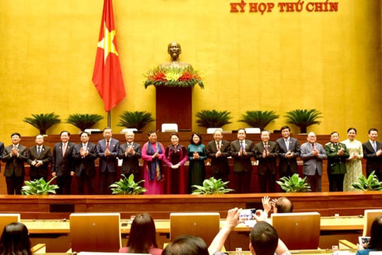 Quốc hội ban hành các Nghị quyết phê chuẩn và miễn nhiệm nhân sự