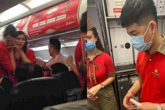 Nữ hành khách ném điện thoại vào tiếp viên hàng không bị cấm bay 12 tháng