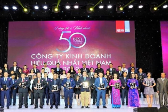 Tập đoàn bất động sản hàng đầu được vinh danh tại giải thưởng top 50 Công ty kinh doanh hiệu quả nhất Việt Nam