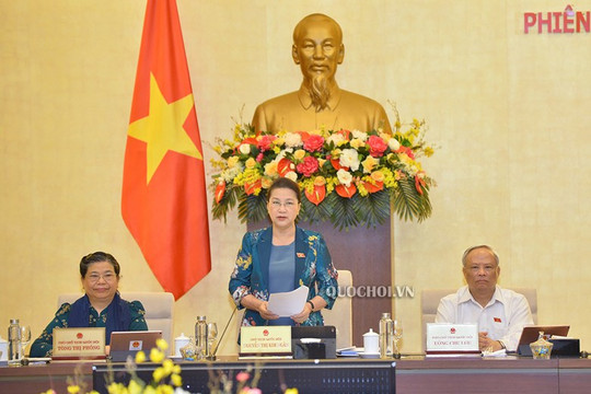 Phiên họp thứ 46, UTVQH: Xem xét cho ý kiến 04 nhóm vấn đề quan trọng