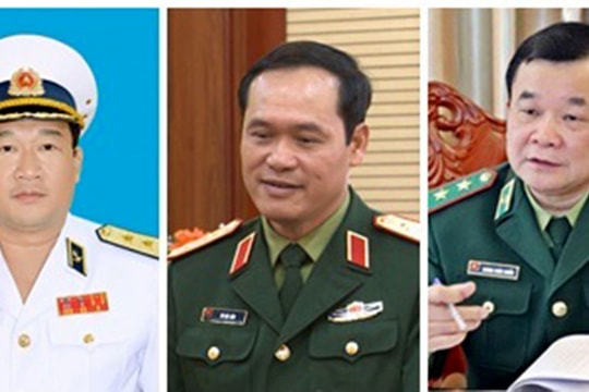 Thủ tướng bổ nhiệm 3 Thứ trưởng Bộ Quốc phòng