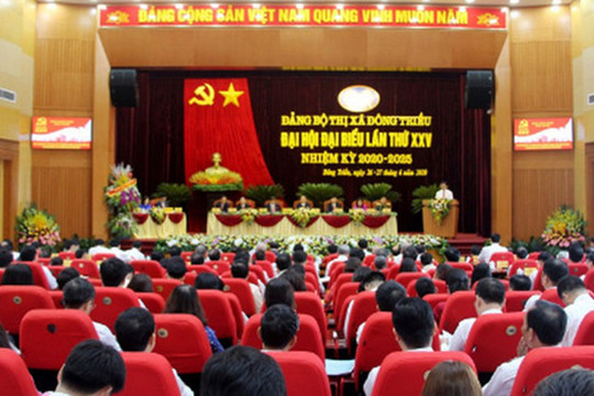 Đại hội đảng các cấp: Còn một số nơi đề cử Bí thư, Phó Bí thư uy tín thấp tái cử
