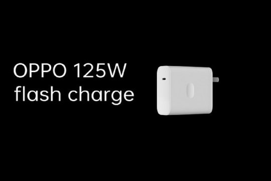 OPPO ra mắt công nghệ sạc nhanh 125W và sạc không dây 65W
