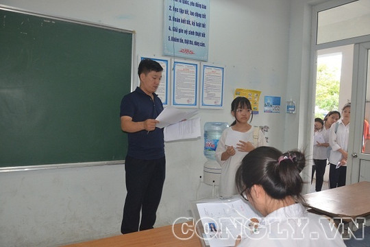 Môn thi ngoại ngữ vào lớp 10 ở Hà Nội: 469 thí sinh vắng mặt