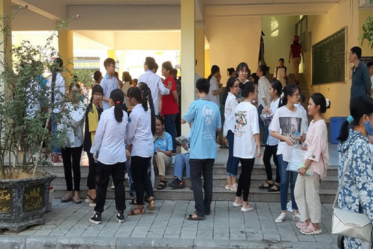 Kết thúc kỳ thi vào lớp 10 THPT ở Thanh Hóa: Không có thí sinh vi phạm quy chế thi
