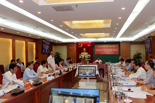 UBKT Trung ương xem xét, quyết định 7 nội dung quan trọng