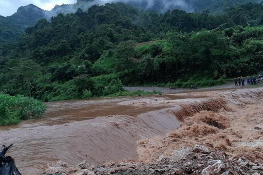 Hai người tử vong do mưa lũ ở Hà Giang