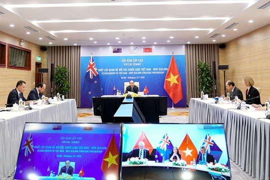 Việt Nam-New Zealand chính thức nâng cấp quan hệ lên Đối tác Chiến lược