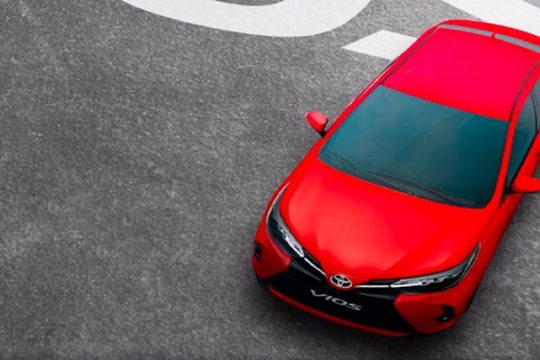 Lộ diện Toyota Vios phiên bản nâng cấp 2021