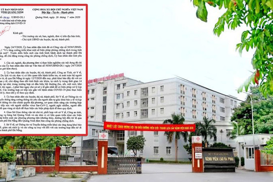 Quảng Ninh ra công văn hỏa tốc triển khai phòng, chống dịch COVID-19