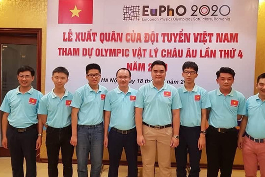 Việt Nam giành 4 huy chương tại Olympic Vật lý Châu Âu 2020