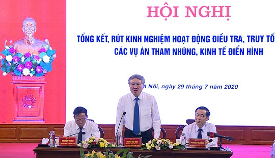 Khắc phục những tồn tại, hạn chế, đẩy nhanh tiến độ giải quyết các vụ án tham nhũng lớn