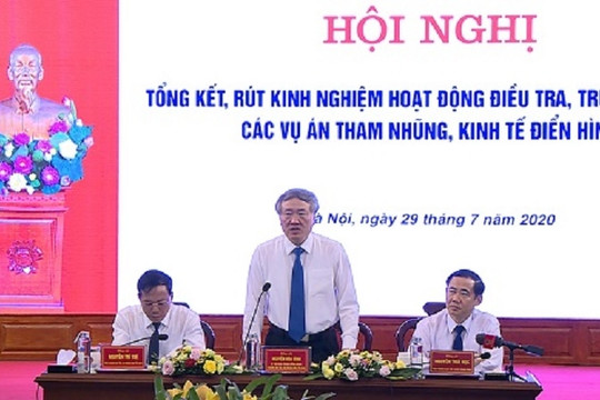 Khắc phục tồn tại, hạn chế, đẩy nhanh tiến độ giải quyết án tham nhũng