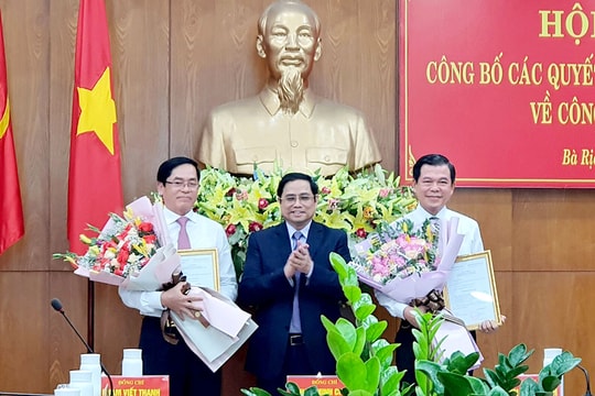 Bộ Chính trị điều động 2 Ủy viên Trung ương Đảng nhận nhiệm vụ mới