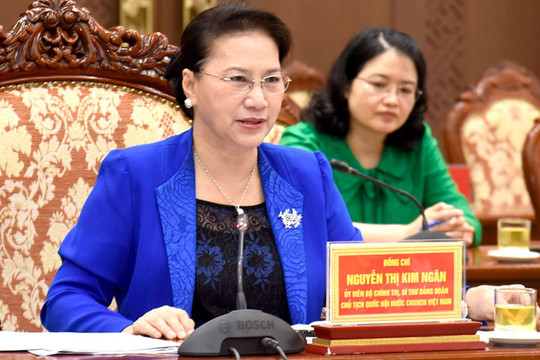Chủ tịch Quốc hội: Năng lực lãnh đạo ở một số cấp ủy, cơ sở đảng của Hà Nội còn thấp