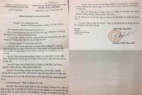 Vụ làm giả tài liệu tại Trung Nguyên: “Lập lờ đánh lận con đen”