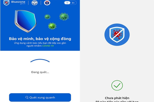 Hướng dẫn cài đặt Bluezone để cảnh báo người nhiễm COVID-19