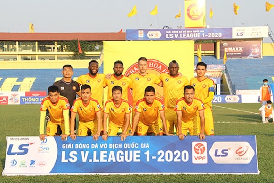 CLB Thanh Hoá tuyên bố bỏ V-League 2020 vì khó khăn tài chính