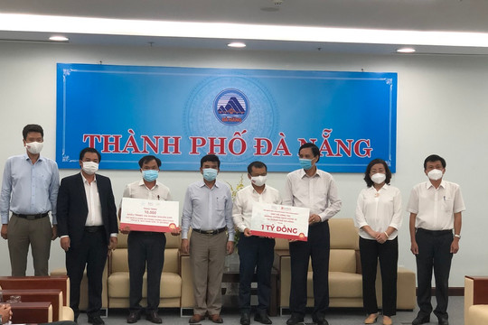 Tập đoàn BRG và Ngân hàng SeABank ủng hộ 1 tỷ đồng cho TP. Đà Nẵng